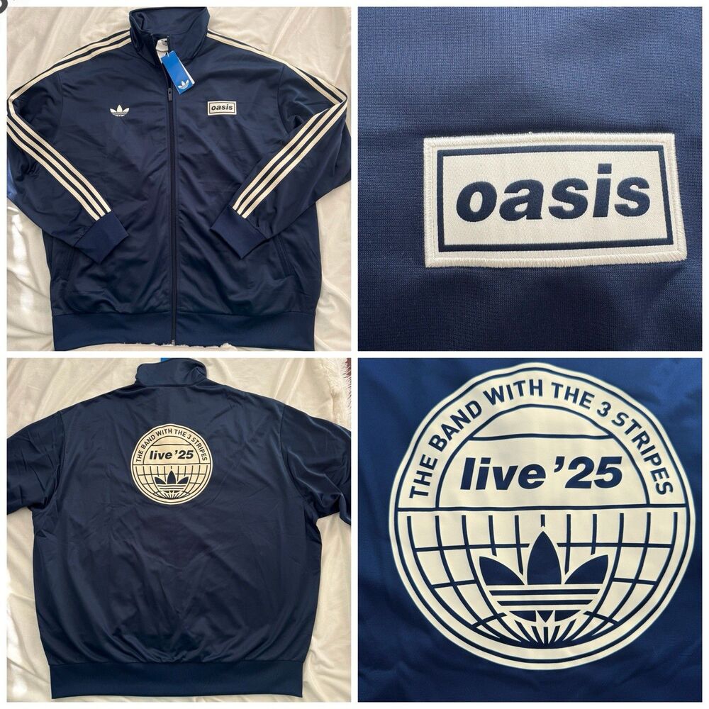 Adidas Originals x Oasis Tour Firebird Track Top Jacket